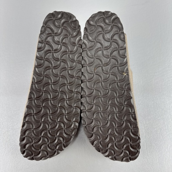 Birkenstock Arizona Sandals Shoes Womens 7 Mocha Leather Buckle Minimalist Slide - Picture 9 of 10